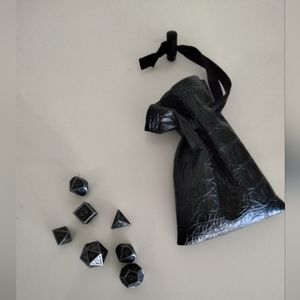 Dungeons and dragons Dice set